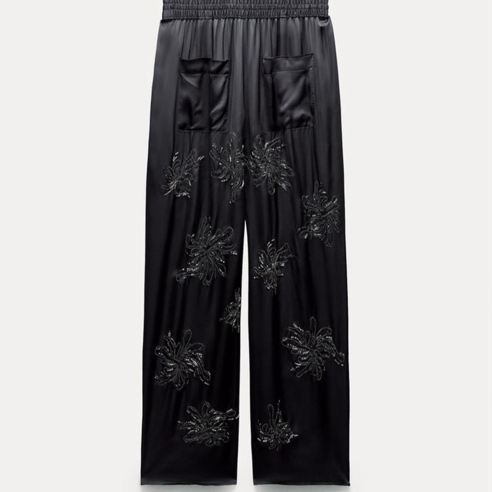 Zara Embellished pants - Picture 3 of 8
